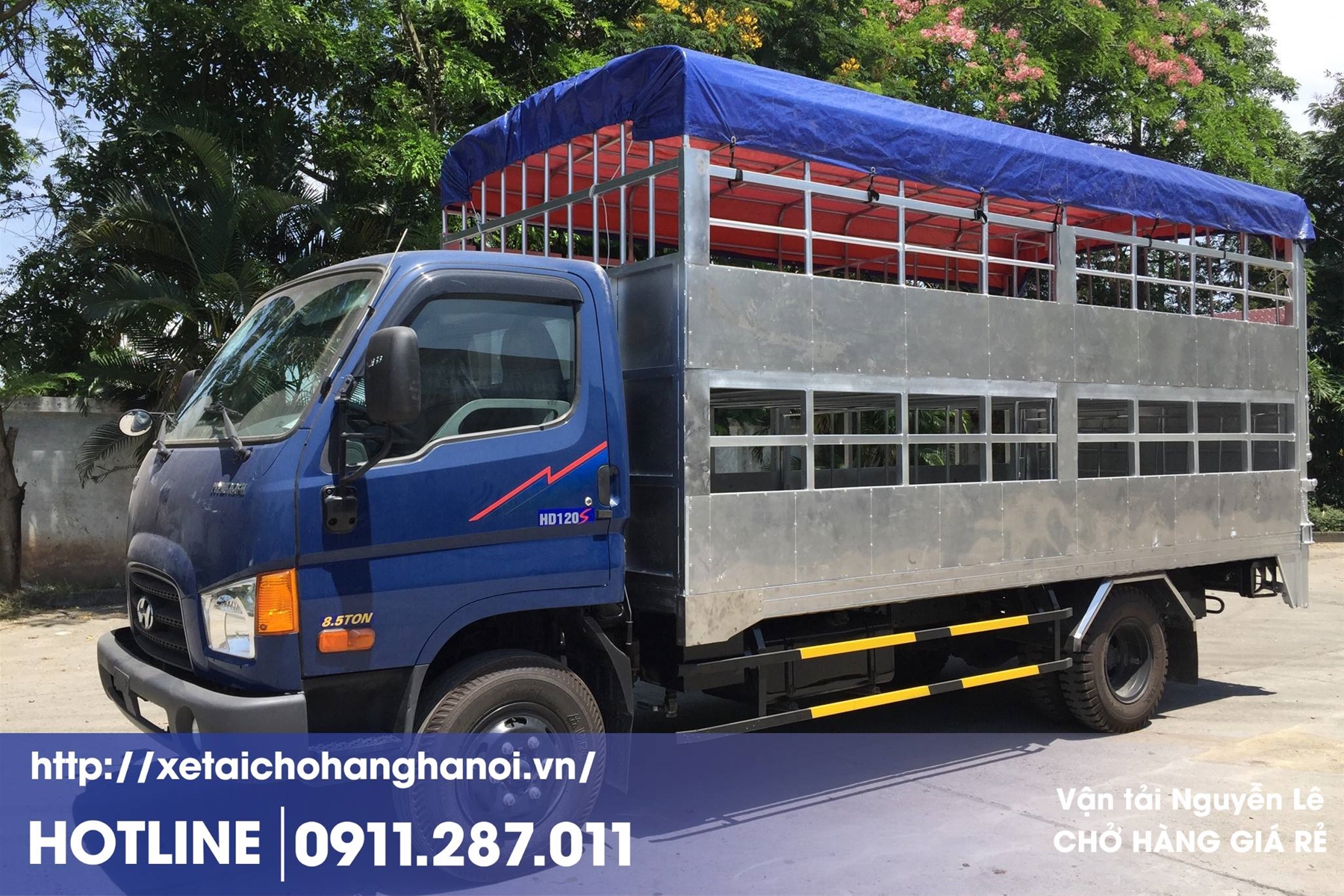 Cho thuê xe tải chở hàng, xe taxi tải từ Hà Nội đi tỉnh Cao Bằng