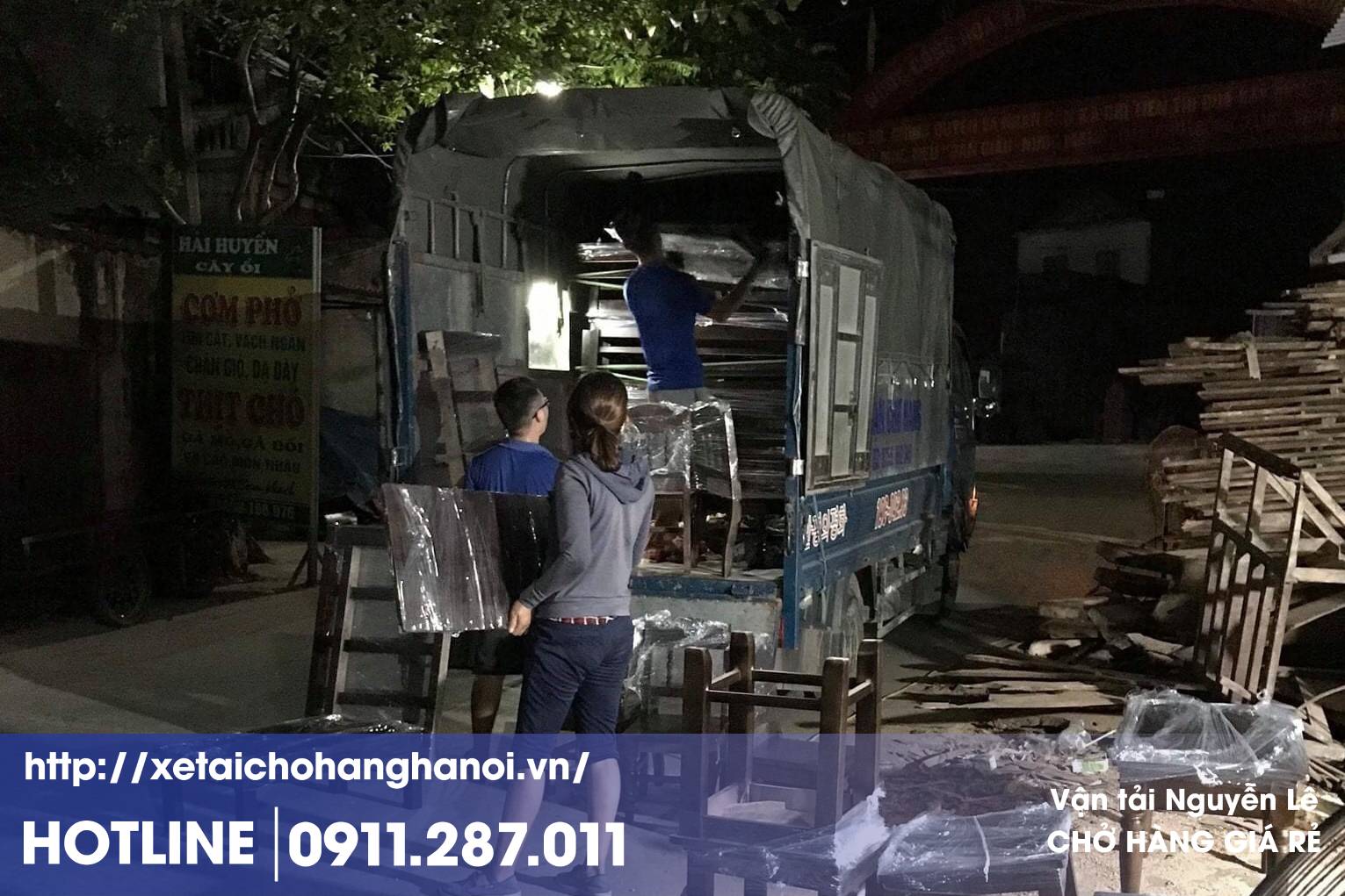 Xe tải chở hàng giá rẻ từ Hà Nội đi tỉnh Yên Bái
