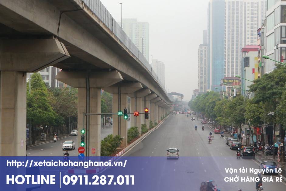 Cho thuê xe tải nhận chở hàng chạy trong giờ cấm tại Hà Nội