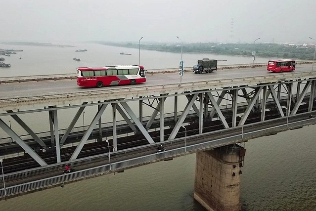 Cấm các loại xe ô tô qua cầu Thăng Long (Hà Nội) từ 6/8/2020