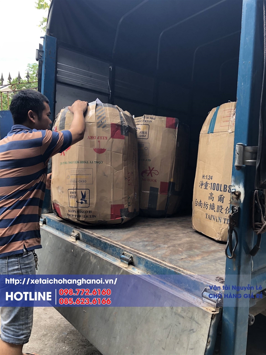 chở hàng bằng xe tải giá rẻ tại huyện Mê Linh