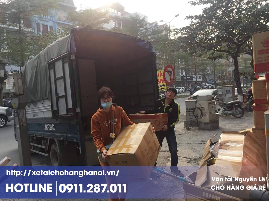 Cho thuê xe tải chở hàng Hà Nội